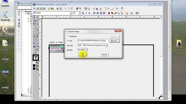 How to insert image in a Report смотреть онлайн