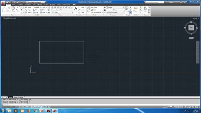 BELAJAR CARA MEMBUAT GARIS DI AUTOCAD 2012 смотреть онлайн