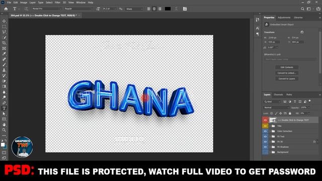 PSD - NEW 3D FONTS 2023 PART 3 - 100% EDITABLE - PHOTOSHOP 3D FONT смотреть онлайн