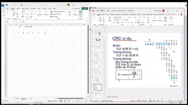 Thuật toán phát hiện lỗi bit CRC смотреть онлайн