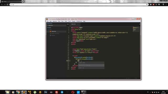 Как добавлять свое имя через input с помощью JQuery смотреть онлайн