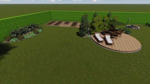 Garden design Sketch up + Lumion by Mailis Laanemäe смотреть онлайн