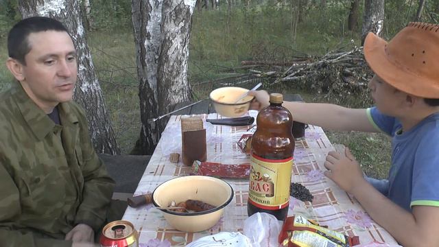 Отпуск, пострелушки, отдыхаем с Ильёй на даче