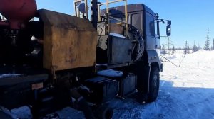 ЦЕМЕНТИРОВАЧНЫЙ АГРЕГАТ СИН 35 В РАБОТЕ!