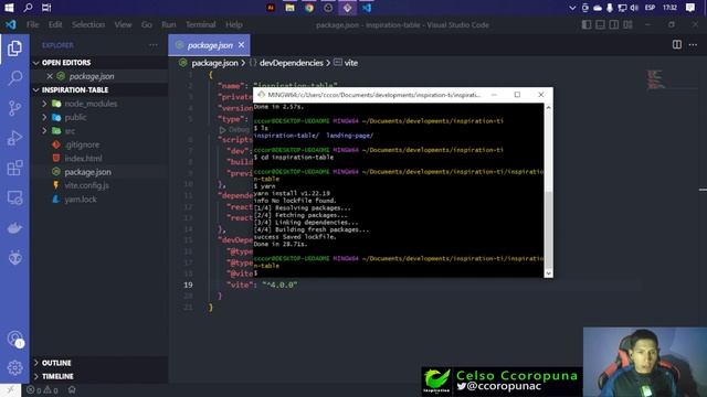 02 - Crear proyecto con ViteJS y instalar TailwindCSS - DataTable con ReactJS смотреть онлайн