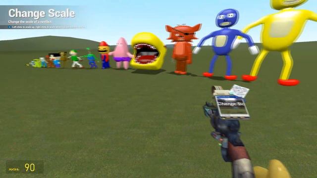 ALL 3D SANIC CLONES MEMES SIZE COMPARISON in Garry's Mod! (3D MEMES) смотреть онлайн