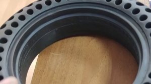 покрышка литая шина 85/65/6.5 каучук для электросамокатов типа kugoo g booster  g2pro Halten rs02