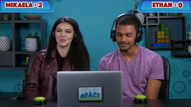 GUESS THAT DISNEY REFERENCE CHALLENGE (React) смотреть онлайн