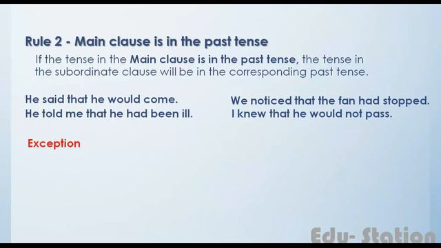English !!!! Part 1: Sequence of tenses смотреть онлайн