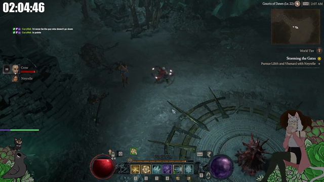 12 hour streams are hard, mm'kay || Diablo IV 12 stream pt 4 смотреть онлайн