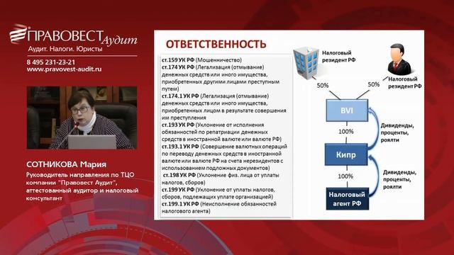 Трансфертное ценообразование: предупреждение негативных последствий_Сотникова М. смотреть онлайн