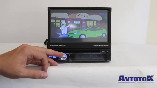 Универсальная 1Din автомагнитола модель Sailing KD-8600 смотреть онлайн