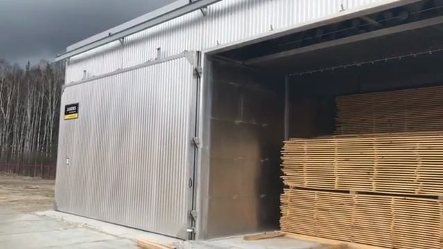 Сушильный комплекс KATRES _ УСТАНОВКА В Курганской области, 3х камер по 80 м³ смотреть онлайн