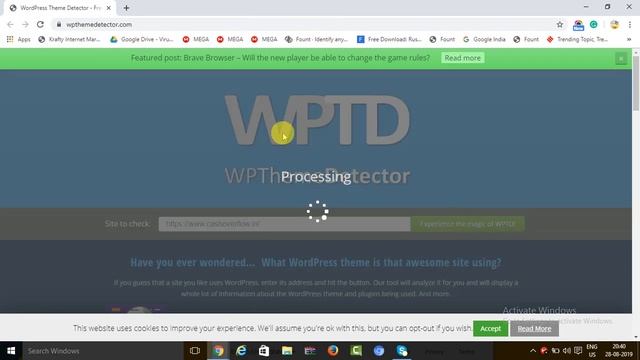 How to Find Which Wordpress Theme is Been Used By a Wordpress Site 2019 смотреть онлайн
