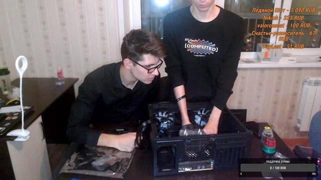 СТРИМ! РАСПАКОВКА И СБОРКА КОМПА ЗА 130000 РУБЛЕЙ С RTX 3060 ДЛЯ ДРУГА! смотреть онлайн