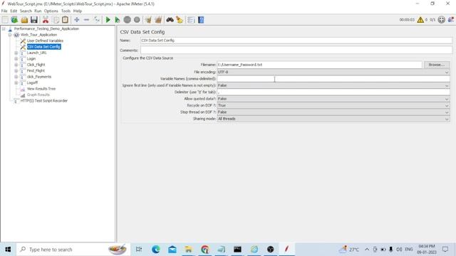 How to Read CSV File in Apache JMeter Tool Parameterization Concept смотреть онлайн