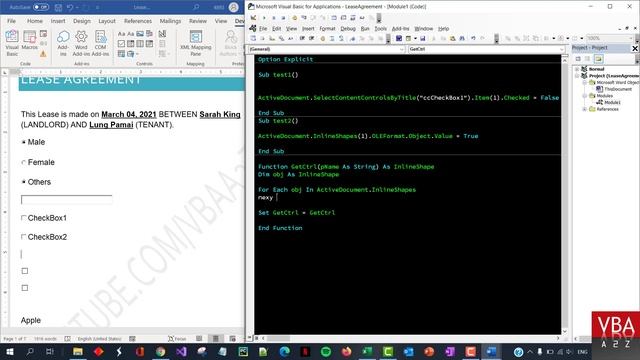 Advanced VBA Word Automation - How to work with ContentControls and InlineShapes смотреть онлайн