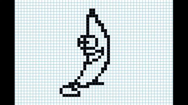 Как нарисовать Танцующий банан по клеточкам смотреть онлайн