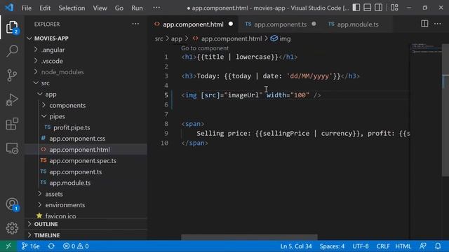 16. Property Binding in Angular смотреть онлайн