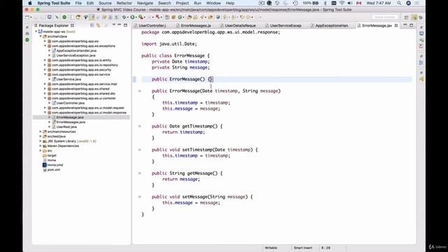 5 Return Custom Error Object Representation 115 смотреть онлайн