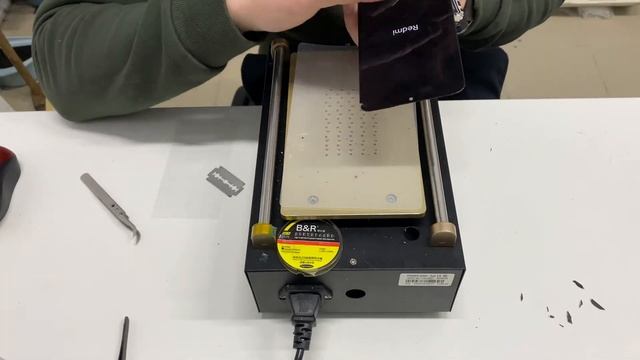 Xiaomi Redmi 9, разборка, замена стекла! смотреть онлайн