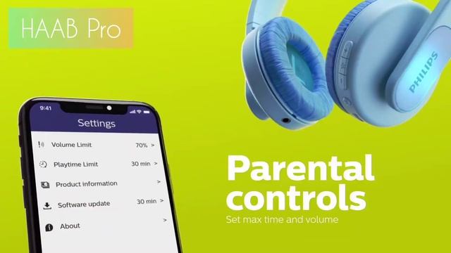 Philips K4206 Kids Wireless On-Ear Headphones, Bluetooth + Cable Connection, 85dB Limit for Safer смотреть онлайн