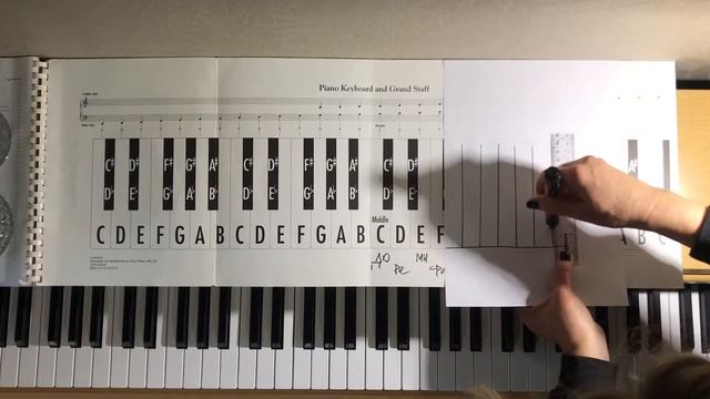 УЧИМ КЛАВИШИ. ИГРАЕМ БЕЗ ПИАНИНО смотреть онлайн