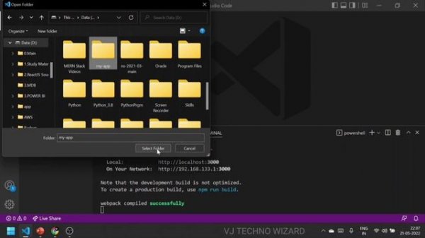 Create React App In Visual Studio Code | How To Create React App In Visual Studio Code | React JS