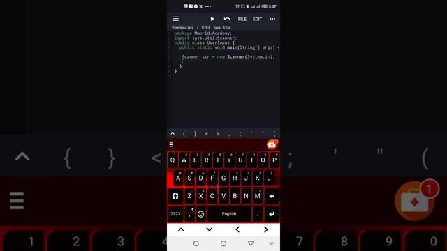 Java programmig with smart phones_Tutorial 15: String User input смотреть онлайн