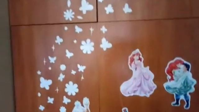 Наклейки для декора детской комнаты. Делаем сами! смотреть онлайн