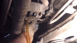 Самостоятельная замена масла в АКПП методом вытеснения на Тойота Прадо 150 D2,8