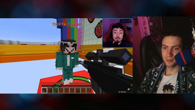 ЭДИСОН НОВЫЙ НАДЗИРАТЕЛЬ ИГРЫ В КАЛЬМАРА! РЕАКЦИЯ НА ЭДИСОНА В МАЙНКРАФТ смотреть онлайн