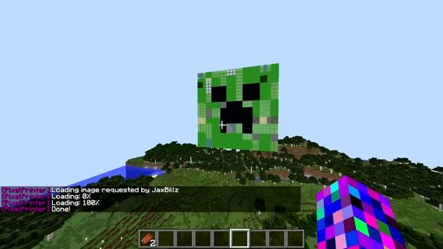 Bukkit Plugin Reviews: #15 Pixel Printer (Print out pictures in minecraft) смотреть онлайн