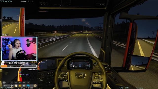 КАТАЕМСЯ КОНВОЕМ В ETS 2! EURO TRUCK SIMULATOR 2 CHAREVNA смотреть онлайн