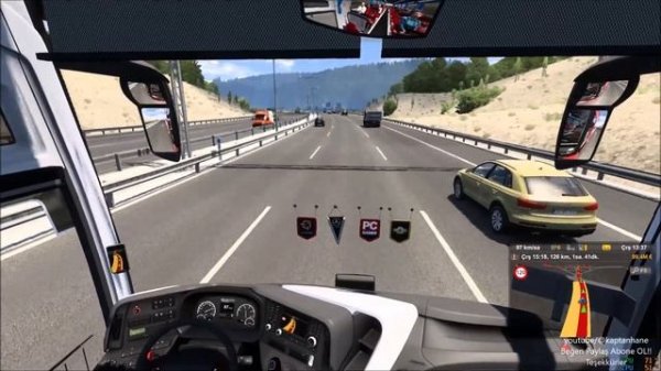 Euro Truck Simulator 2 1.49 Mercedes Benz Yeni Travego 2023 | Ets 2 Otobüs Modu - Cide Aslan Turiz
