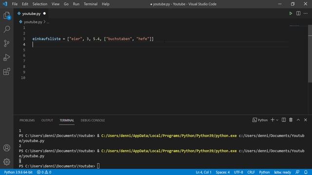 GANZES PYTHON 3.9 TUTORIAL IN NUR 1 STUNDE | ForeverSmart смотреть онлайн