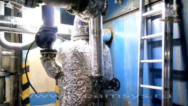 Регулирование пара на паровой сушилке с помощью эжектора смотреть онлайн