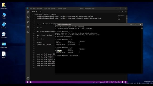 A look at Windows Subsystem for Linux 2 (WSL1 or WSL2) - 1 of 2 смотреть онлайн