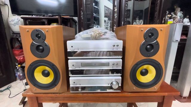 Test dàn Denon 201SA 4 đường tiếng có loa bass đằng sau. смотреть онлайн