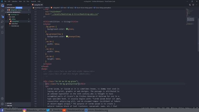 Mengatur Tinggi dan Lebar Elemen Berdasarkan Induk Elemen (Parent) Bootstrap 4.5 | Part-2.2 смотреть онлайн