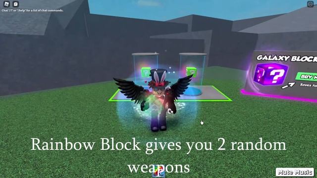 Roblox Lucky Block Battlegrounds Skip Regen Time + Rainbow Block Gamepass Review смотреть онлайн