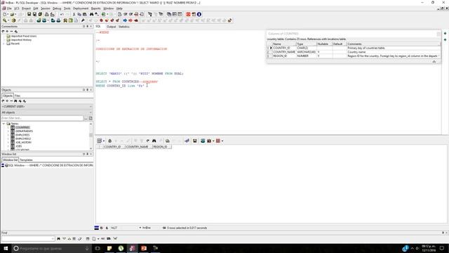 Curso de SQL en Oracle: Funcionalidad del WHERE смотреть онлайн