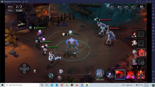 HEROES WAR COUNTERATTACK Walkthrough 01 On BLUESTACK 5 64 BIT смотреть онлайн