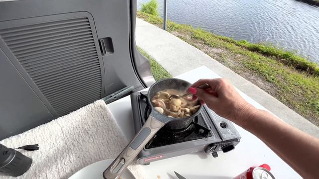 🔴 РАЗ РАЗ и на МАТРАС 🔴 обед в МАШИНЕ Vanlife cooking in VAN vegetarian Russian cuisine 12.01.2022 смотреть онлайн