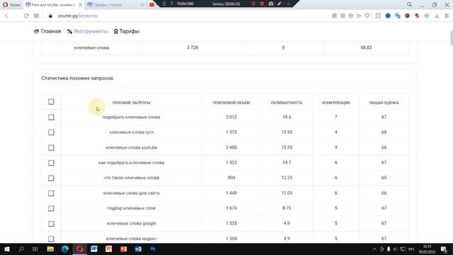 Ключевые слова youtube.Продвижение видео на youtube.Seo подбор ключевых слов смотреть онлайн