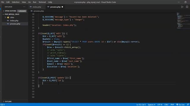 PHP CRUD with MySQL and Bootstrap 4 || Web Application Development || Batch 2 || Part 3 смотреть онлайн