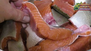 "Семужка из кеты" Мастер класс по засолке красной рыбы в банках, засолка свежего лосося