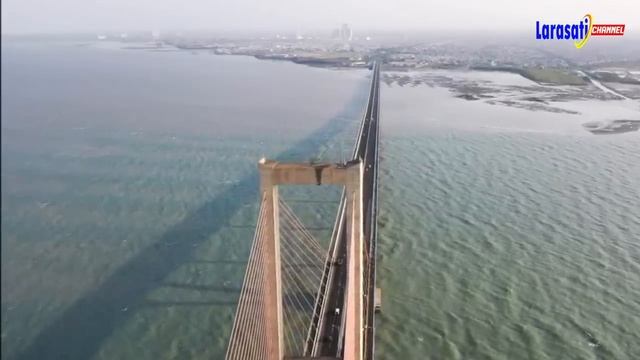 BANYAK KORBAN // SEJARAH PEMBANGUNAN JEMBATAN SURAMADU (SURABAYA - MADURA) смотреть онлайн