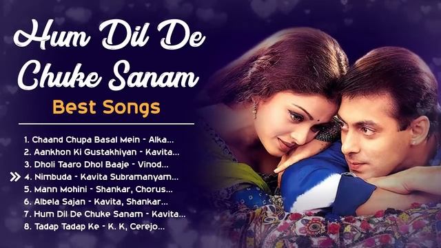 Hum Dil De Chuke Sanam❤️ Movie All Best Songs | Salman Khan & Aishwarya Rai | Evergreen Love Gaane смотреть онлайн