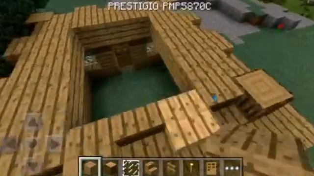 как построить дом в minecraft pocket edition (постройки в майнкрафт пе N1) смотреть онлайн